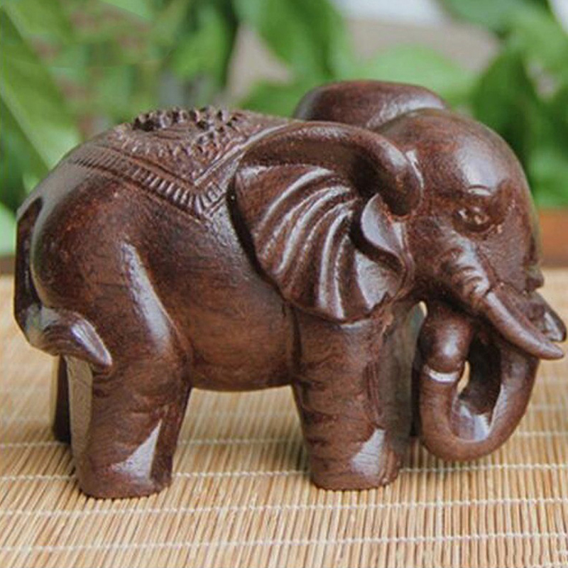 Abstract Sculpture Resin - Estatuilla de elefante de lujo, adornos