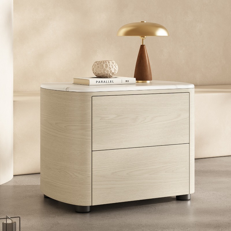 Home Decor Bali - Mueble de Noche con Estructura Lateral