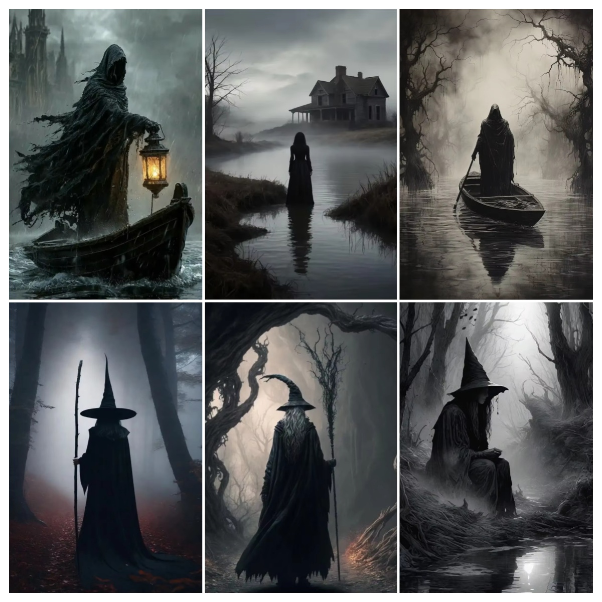 Home Decor Gothic - Póster de lona sin marco con