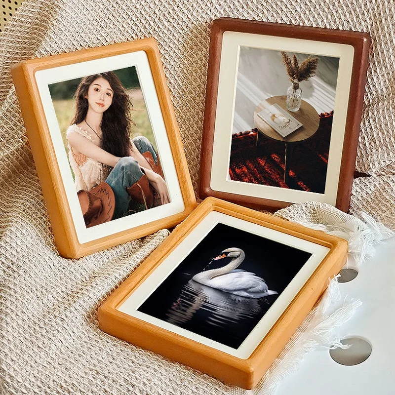 Bamboo Photo Frame - Marco de fotos de madera maciza