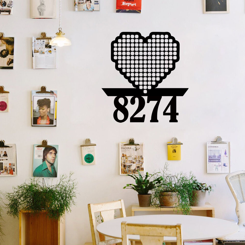 Home Decor Sticker - 1 adhesivo de pared personalizable con