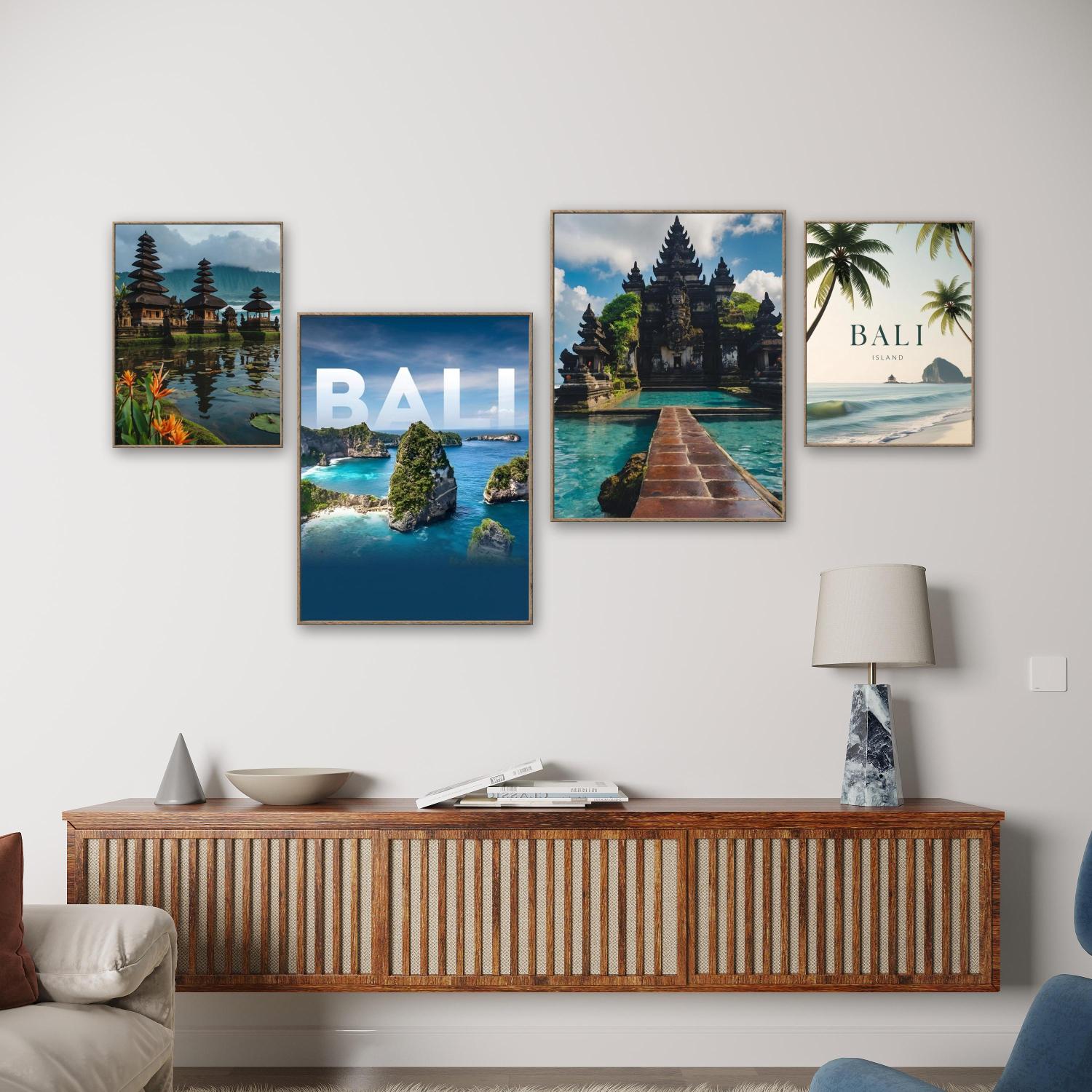 Home Decor Bali - Pintura de Diamantes DIY con Paisaje
