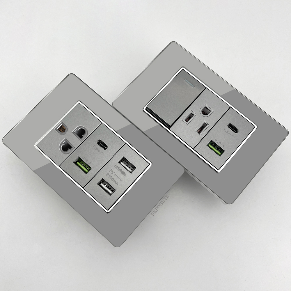 Home Decor Outlet - Enchufe de Pared con Carga Rápida
