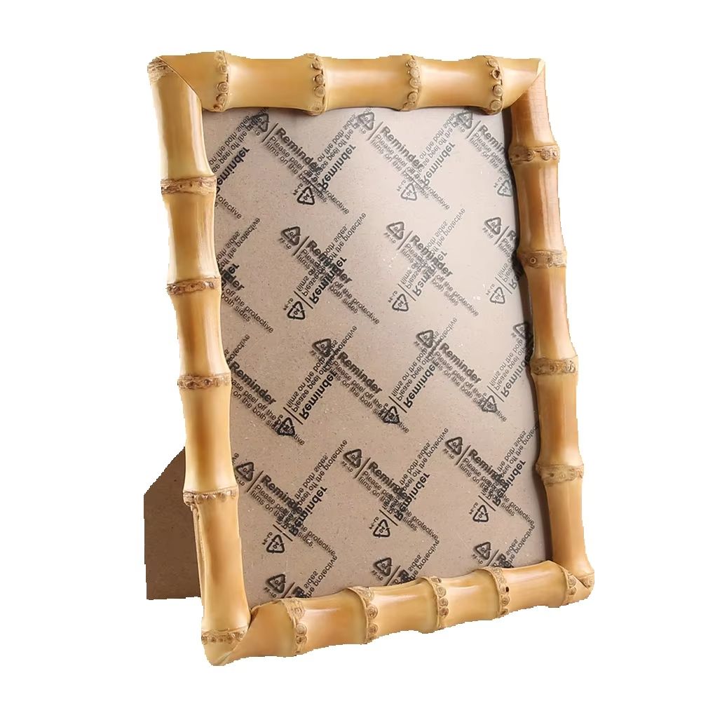 Bamboo Photo Frame - Nilerun Marco de Fotos de Raíz