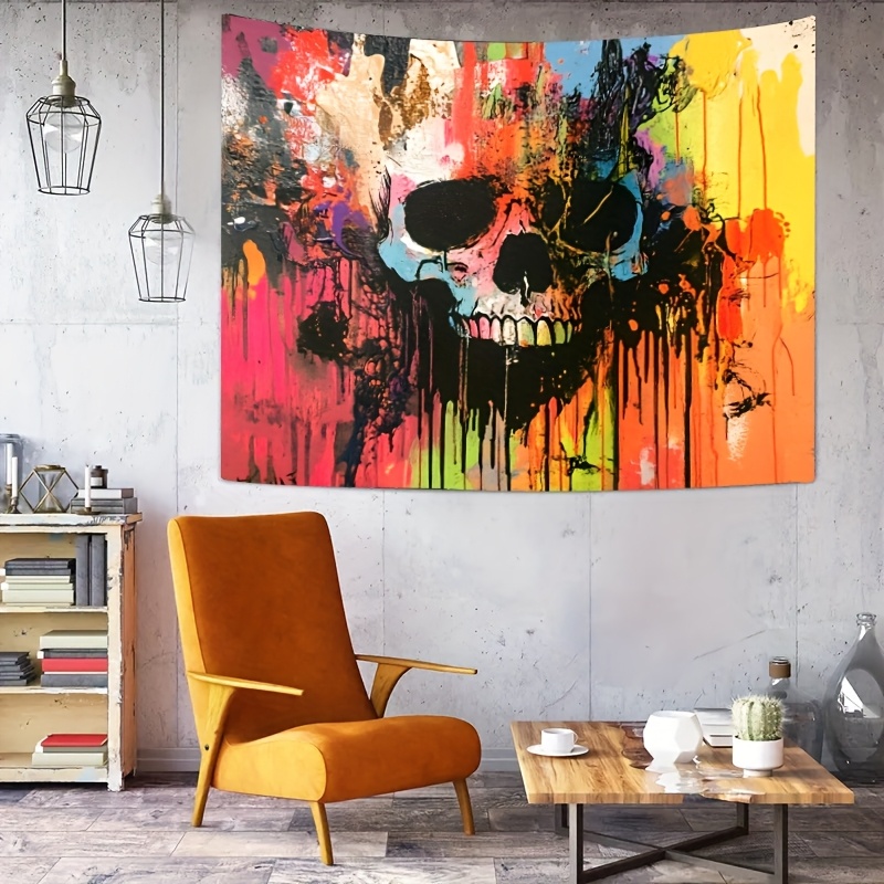 Home Decor Express - Tapiz de arte abstracto tejido a