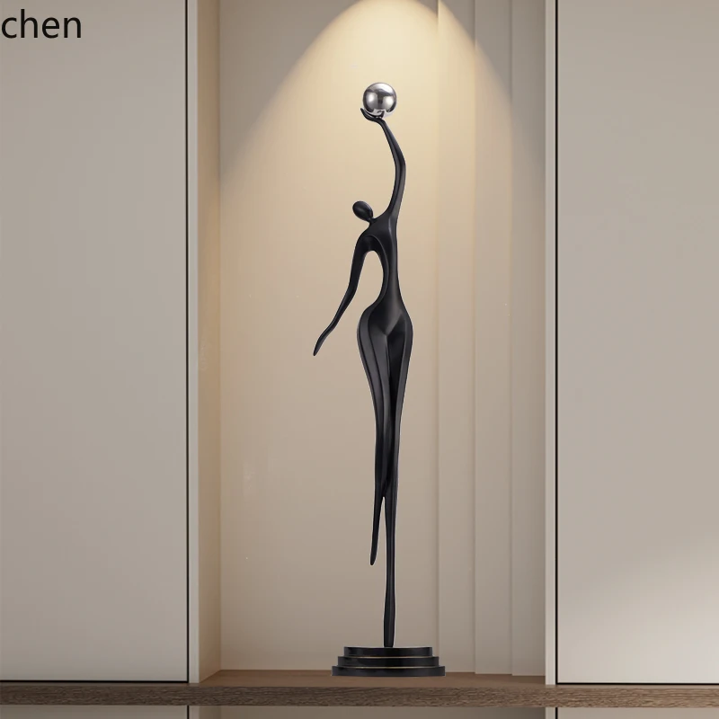 Abstract Sculpture Resin - Escultura Abstracta Humana HT, Adorno de