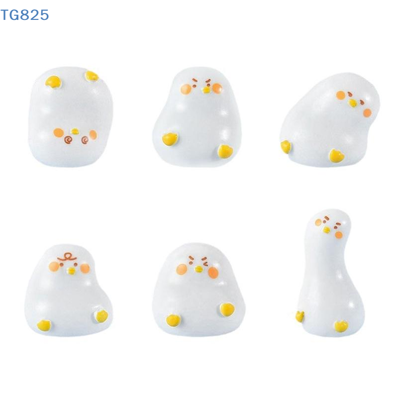 Home Decor Express - 【SA】6 figuras de pato blanco en