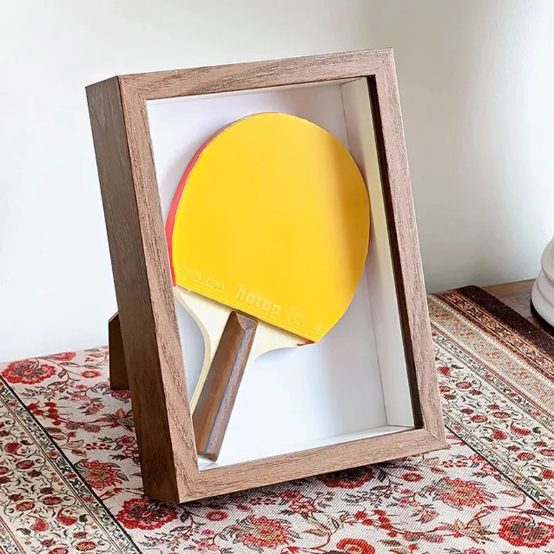 Bamboo Photo Frame - Marco de exhibición para raquetas de