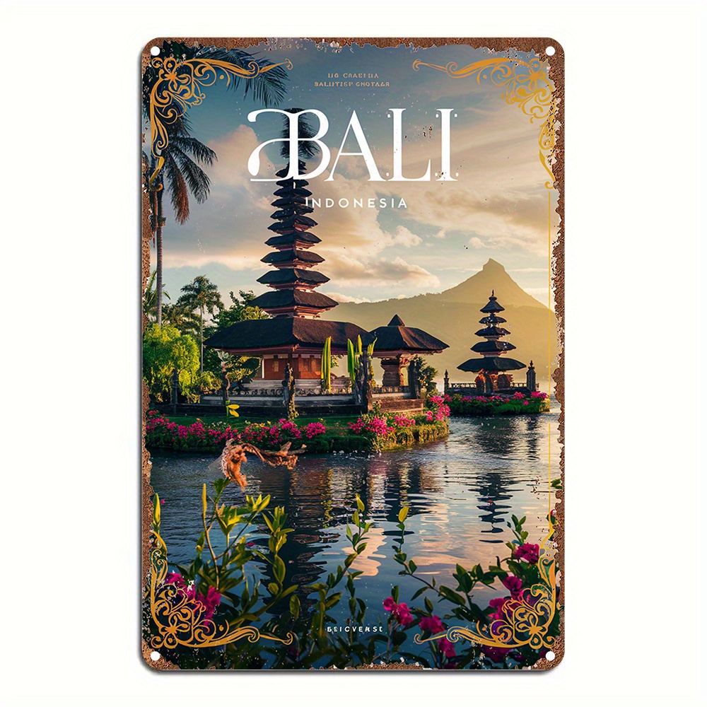 Home Decor Bali - - Letrero artístico de pared de