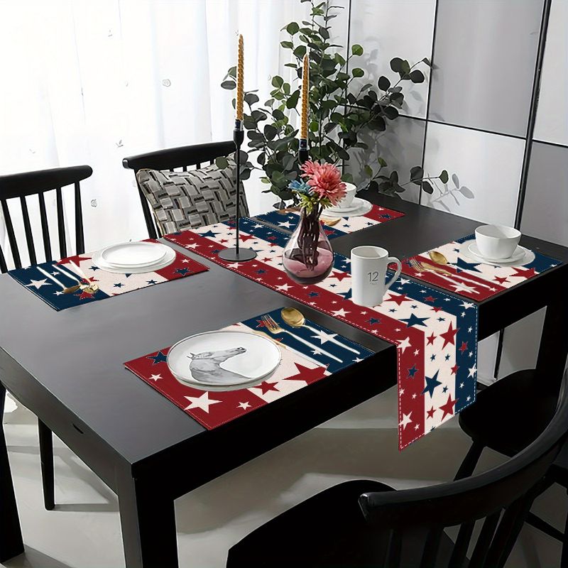 Juego de Manteles Individuales - Linen Table Runner reseña y precio