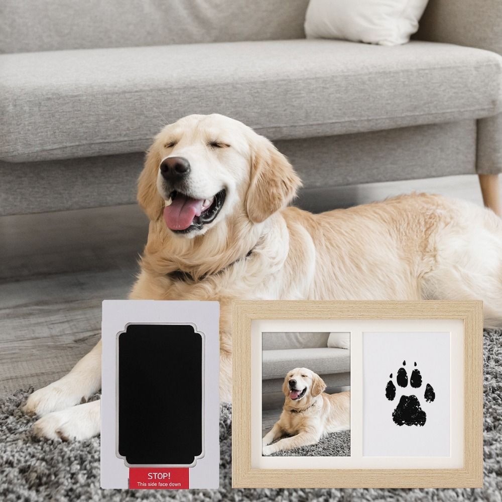 Kit de huellas de patas de mas - Bamboo Photo Frame reseña y precio