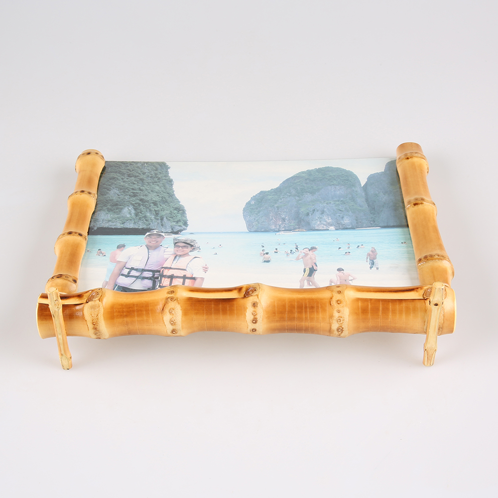 Nilerun, nuevo diseño, creativ - Bamboo Photo Frame reseña y precio