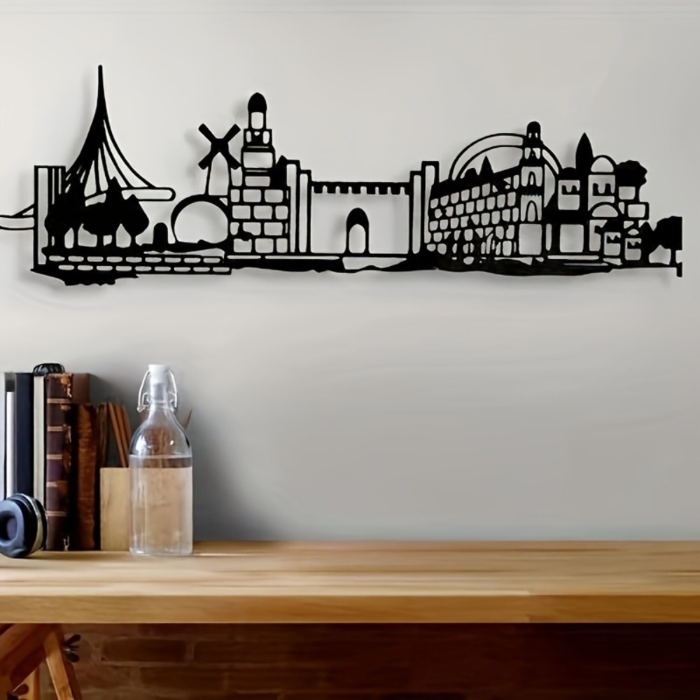 CIFBUY Arte de Pared Metálico, - Home Decor Free reseña y precio