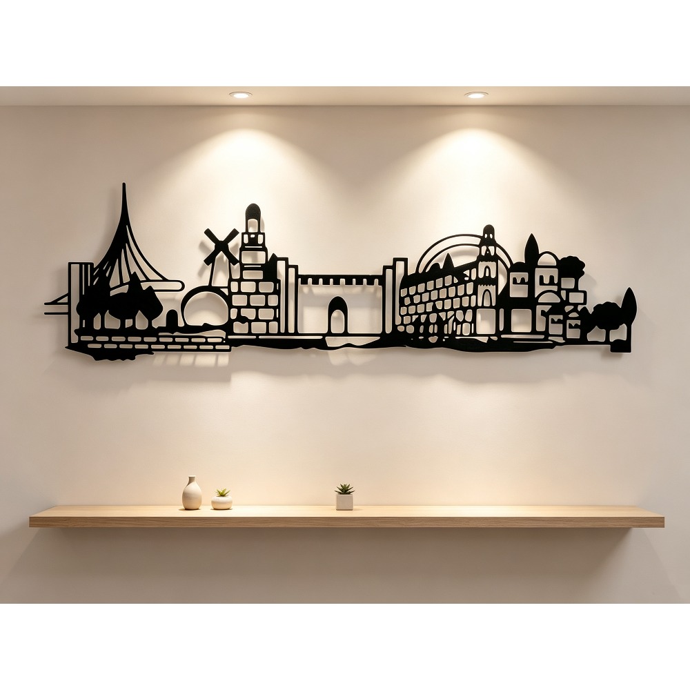 CIFBUY Arte de Pared Metálico, - Home Decor Free reseña y precio