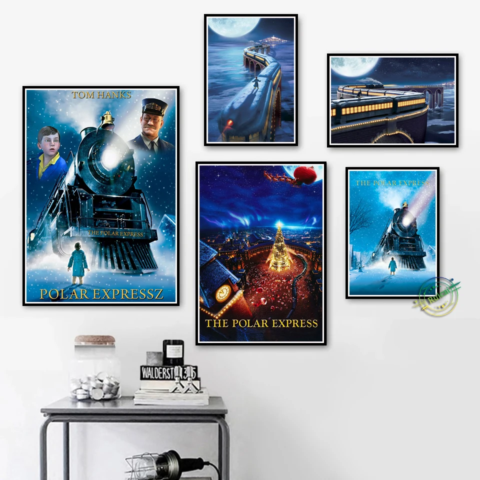 Póster de películas Polar Expr - Home Decor Express reseña y precio