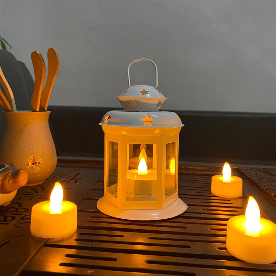 Lámpara de vela colgante, ador - Home Decor Outside reseña y precio