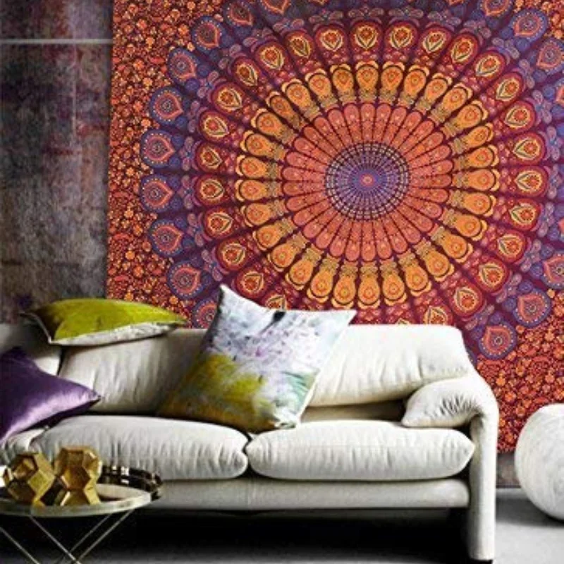 Tapices de Mandala Hippie, dec - Aesthetic Tapestry reseña y precio