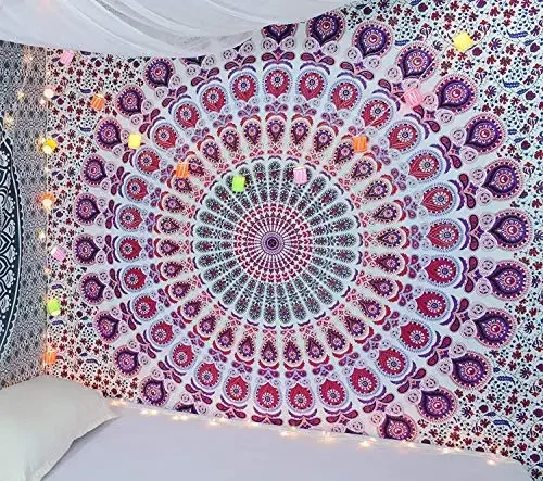 Tapices de Mandala Hippie, dec - Aesthetic Tapestry reseña y precio