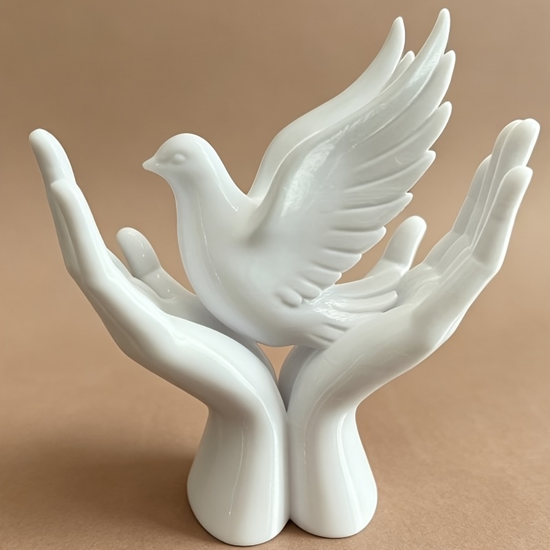 Estatua de Mano de la Paz de 1 - Abstract Sculpture Resin reseña y precio