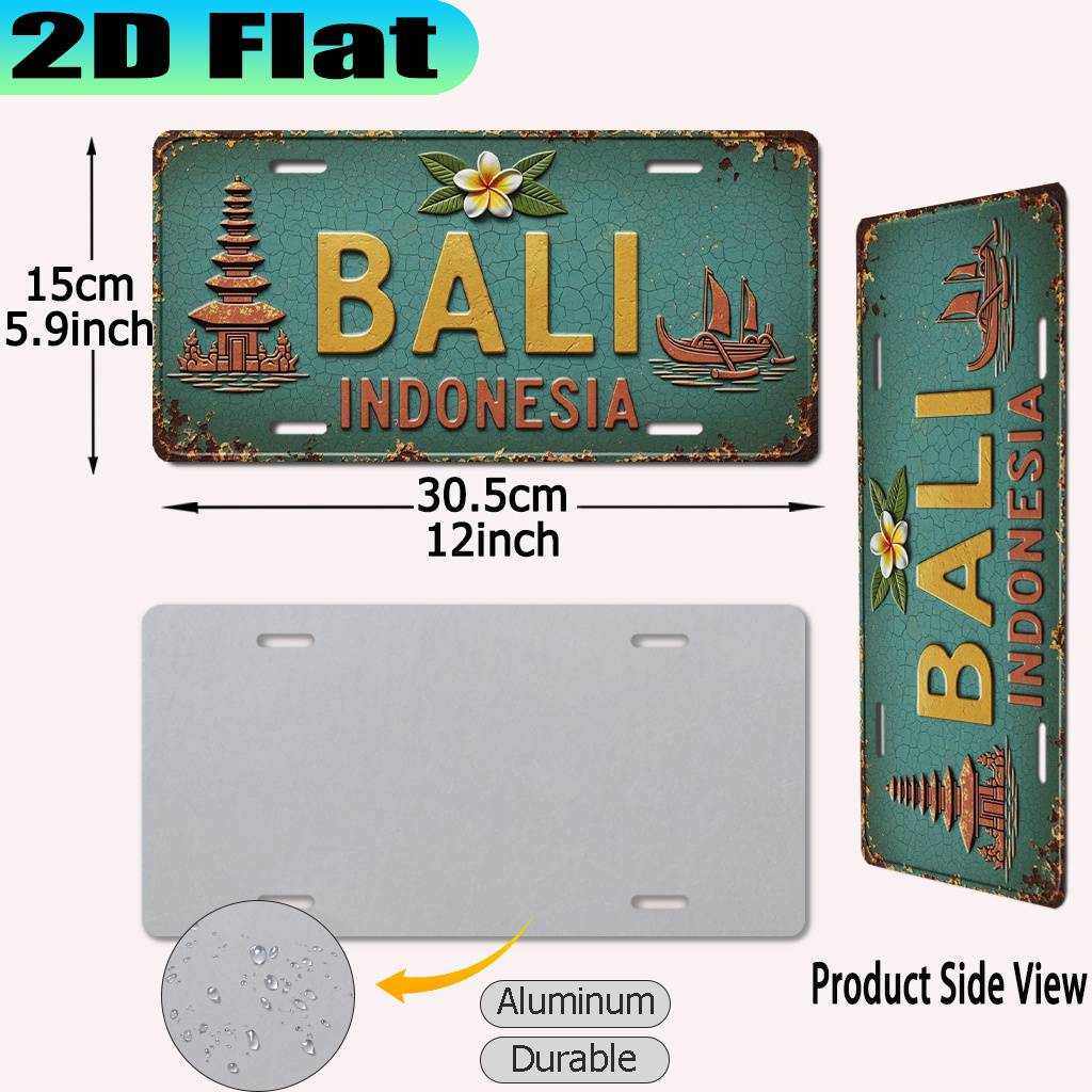 Letrero de Pared Vintage con T - Home Decor Bali reseña y precio