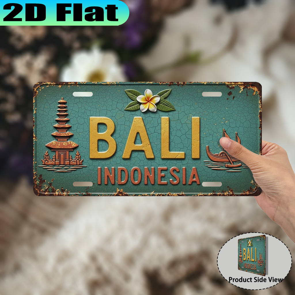 Letrero de Pared Vintage con T - Home Decor Bali reseña y precio