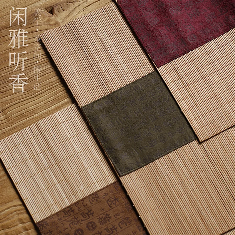Mantel de Té de Bambú y Lino,  - Linen Table Runner reseña y precio