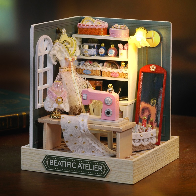 Mini Kit de Casa de Muñecas, C - Home Decor Store reseña y precio