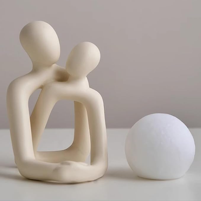 Escultura Abstracta de Pareja  - Abstract Sculpture Resin reseña y precio
