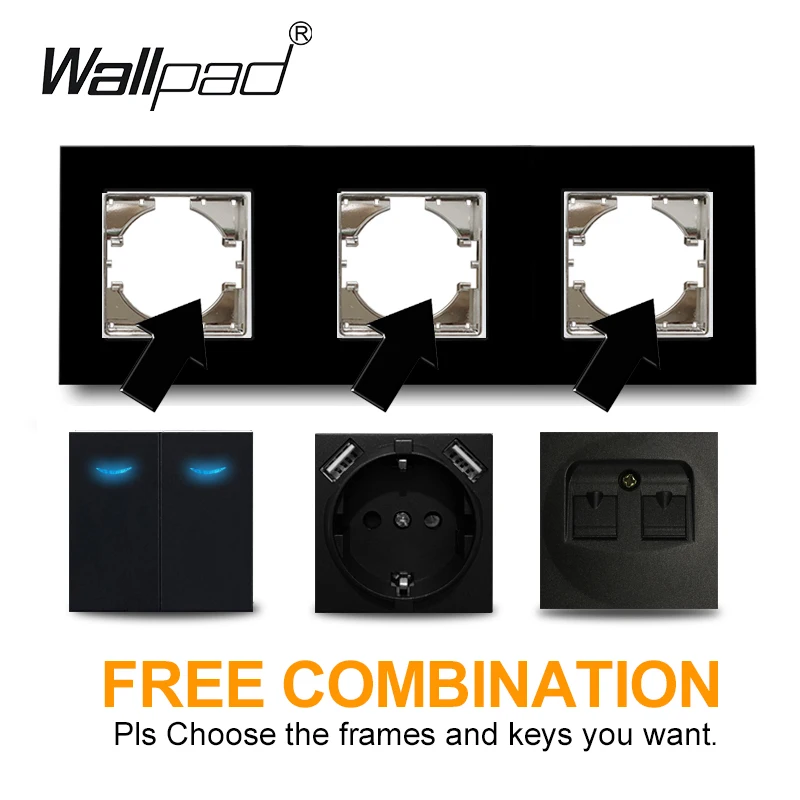 Panel de Metal negro, enchufes - Home Decor Outlet reseña y precio