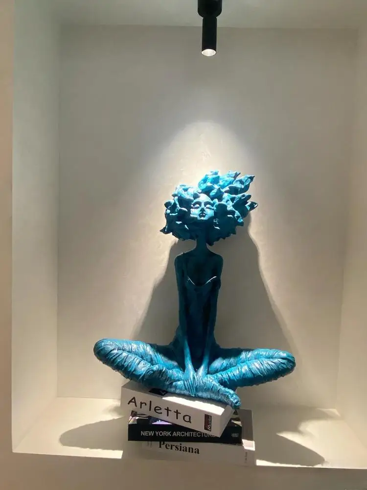 Arte nórdico moderno para deco - Abstract Sculpture Resin reseña y precio