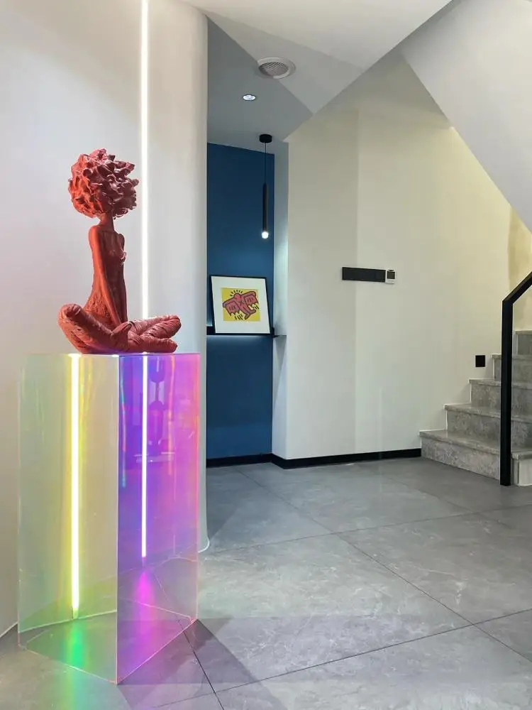 Arte nórdico moderno para deco - Abstract Sculpture Resin reseña y precio