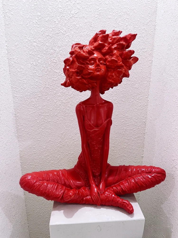 Arte nórdico moderno para deco - Abstract Sculpture Resin reseña y precio
