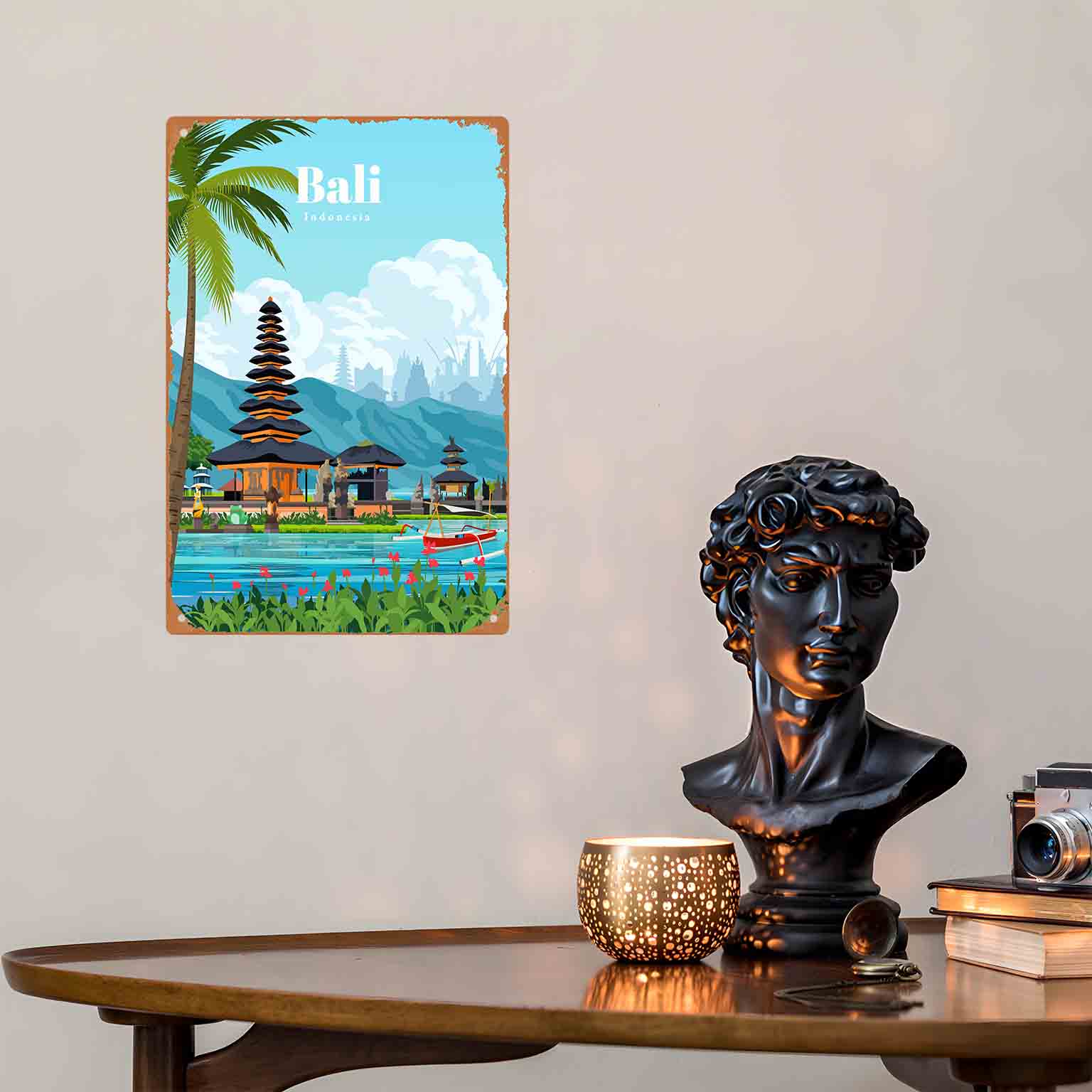 Letrero Metálico Decorativo 2D - Home Decor Bali reseña y precio
