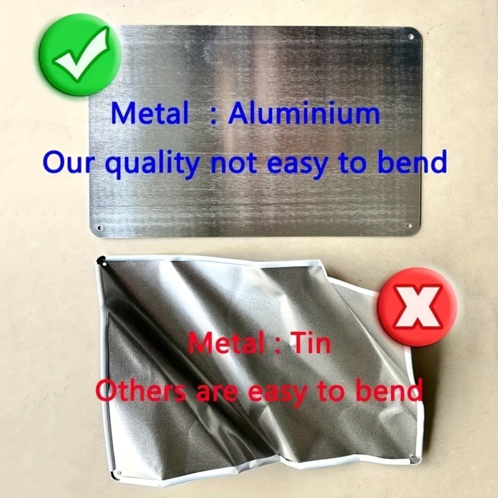 CIFBUY Letrero de metal vintag - Home Decor Free reseña y precio