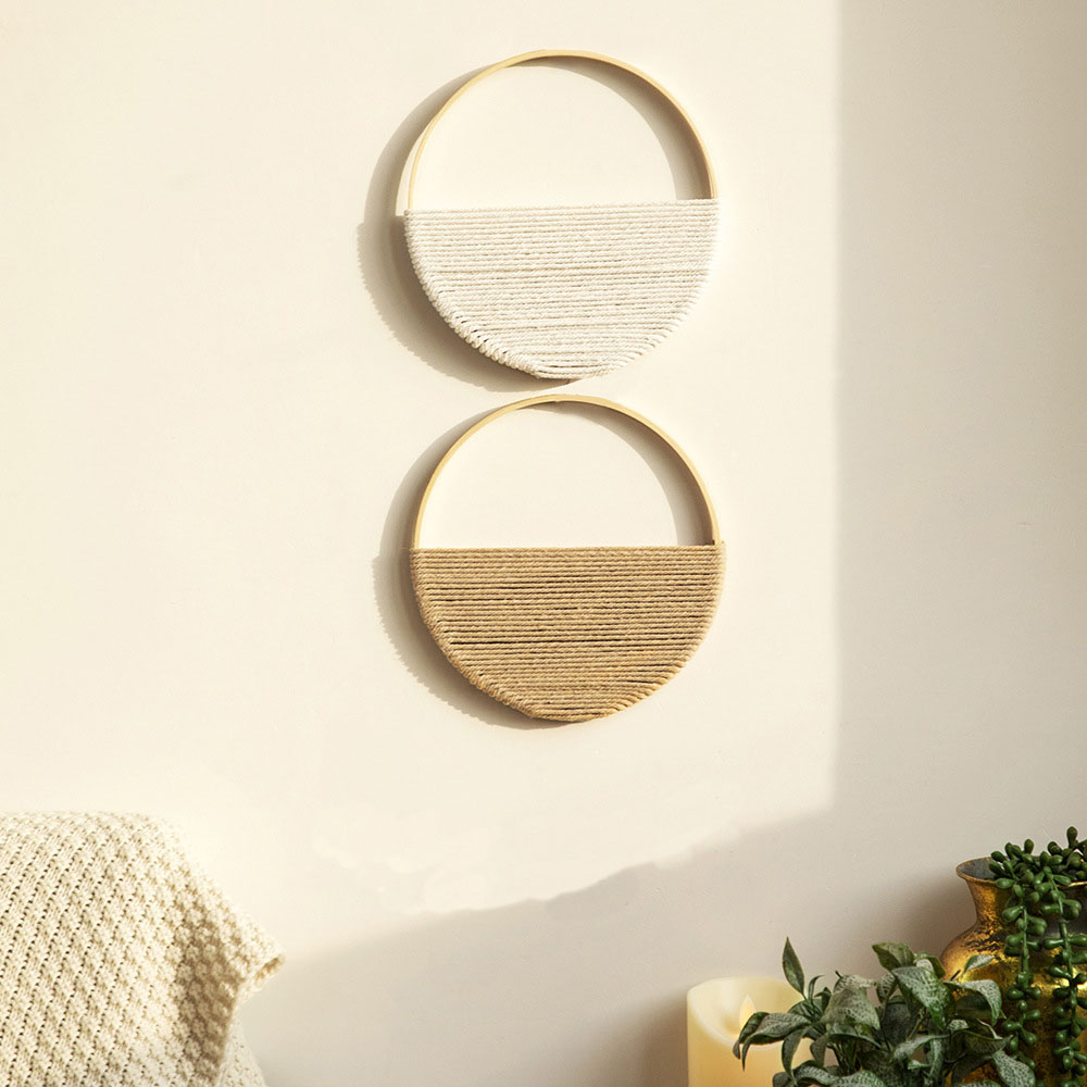2 piezas de tapicería redonda  - Aesthetic Tapestry reseña y precio