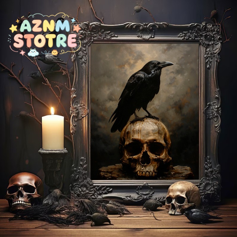 Póster de Lona con Diseño de C - Home Decor Gothic reseña y precio