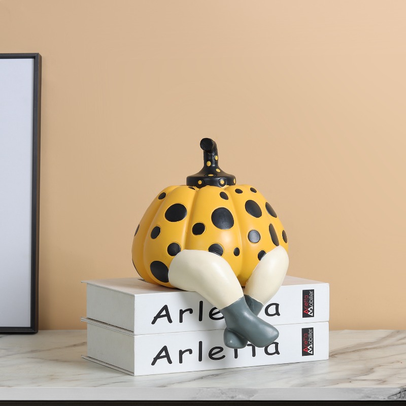 Adorno de Calabaza con Diseño  - Abstract Sculpture Resin reseña y precio