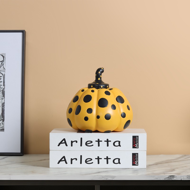 Adorno de Calabaza con Diseño  - Abstract Sculpture Resin reseña y precio