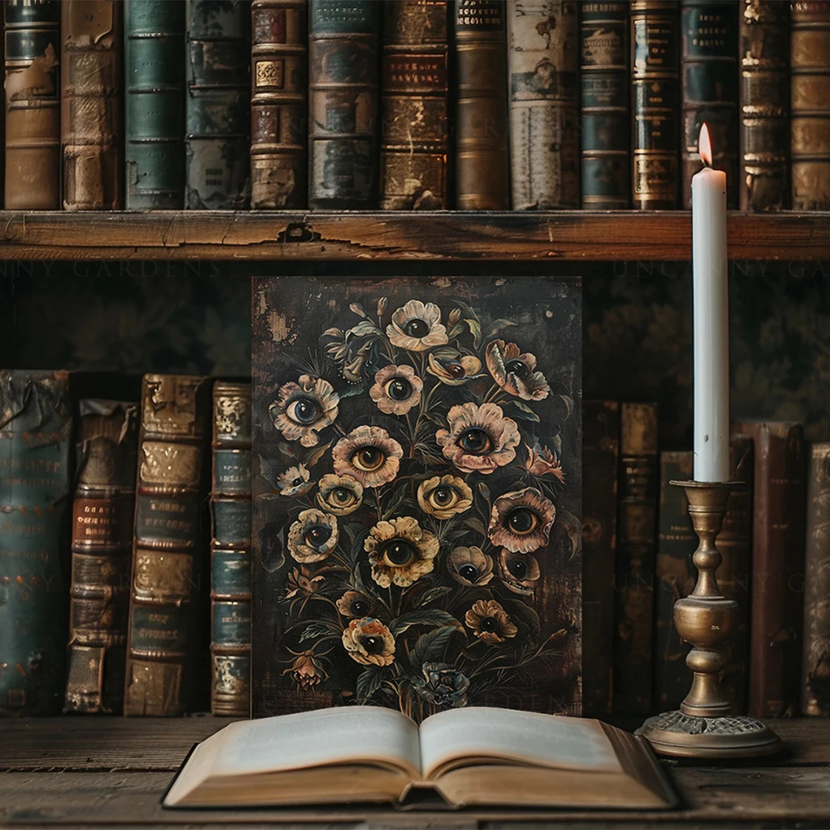Póster Impreso en Lienzo con D - Home Decor Gothic reseña y precio