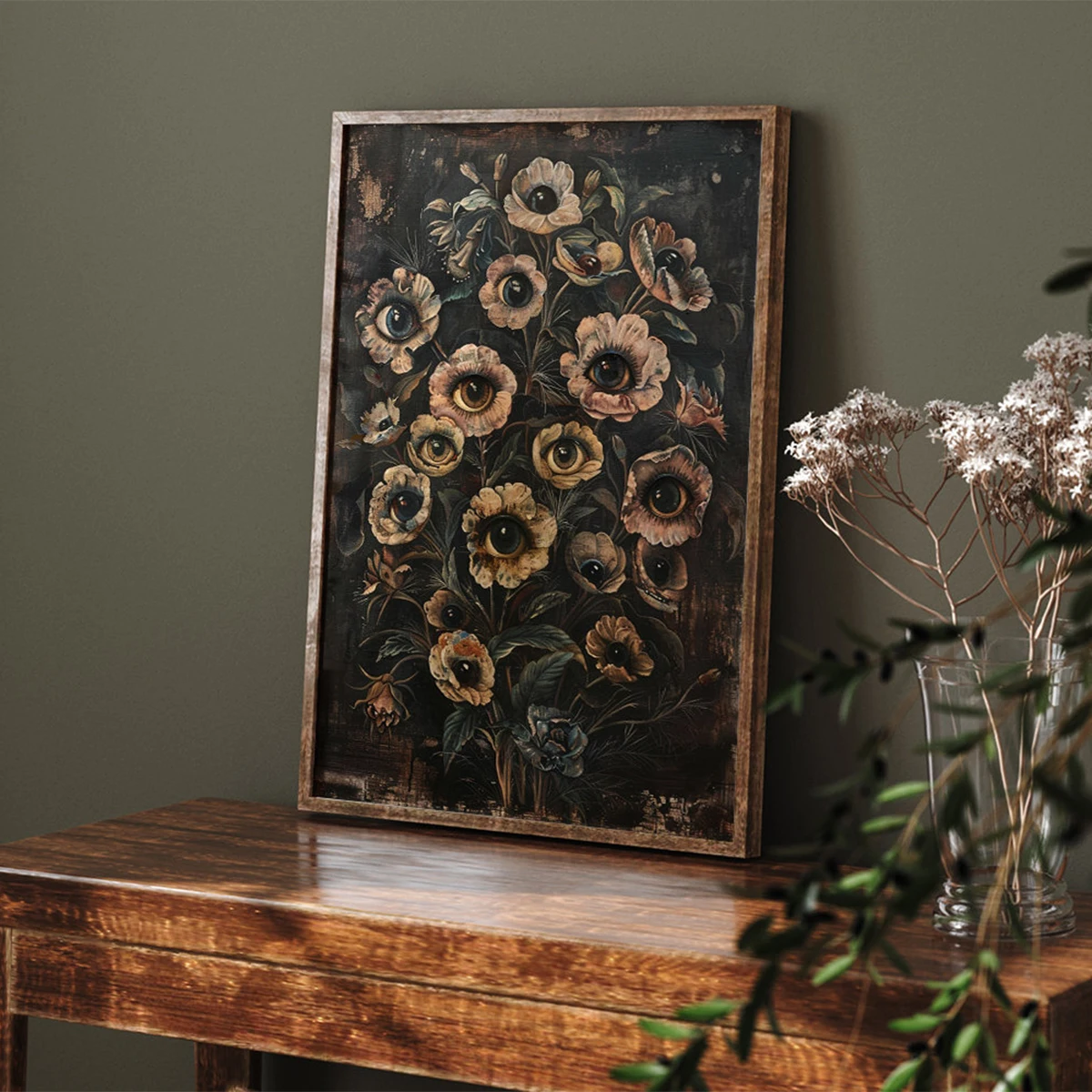 Póster Impreso en Lienzo con D - Home Decor Gothic reseña y precio