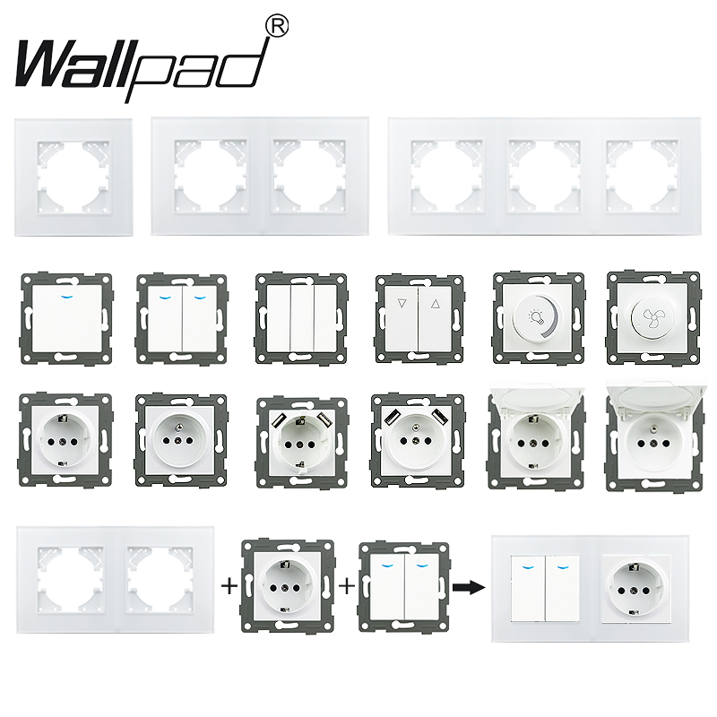 Wallpad-enchufe de alimentació - Home Decor Outlet reseña y precio