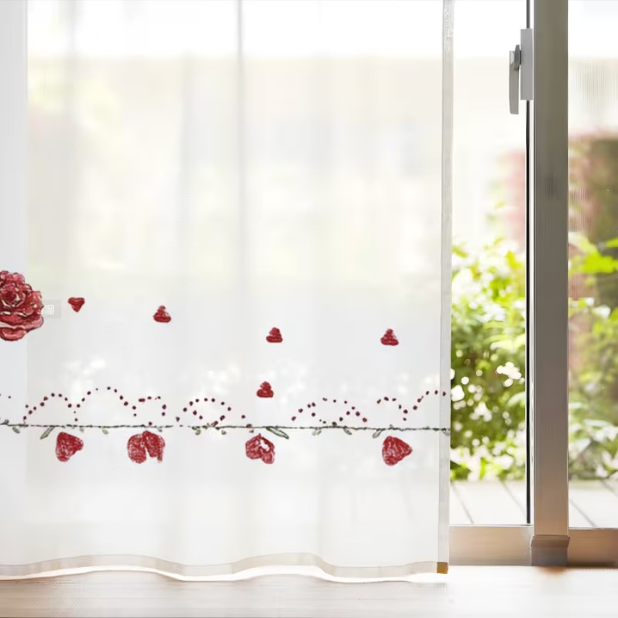 2 Cortinas Transparentes con E - Home Decor Gothic reseña y precio