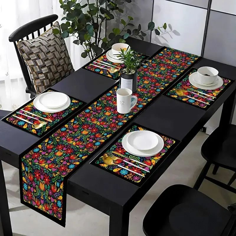 Juego de Manteles Individuales - Linen Table Runner reseña y precio