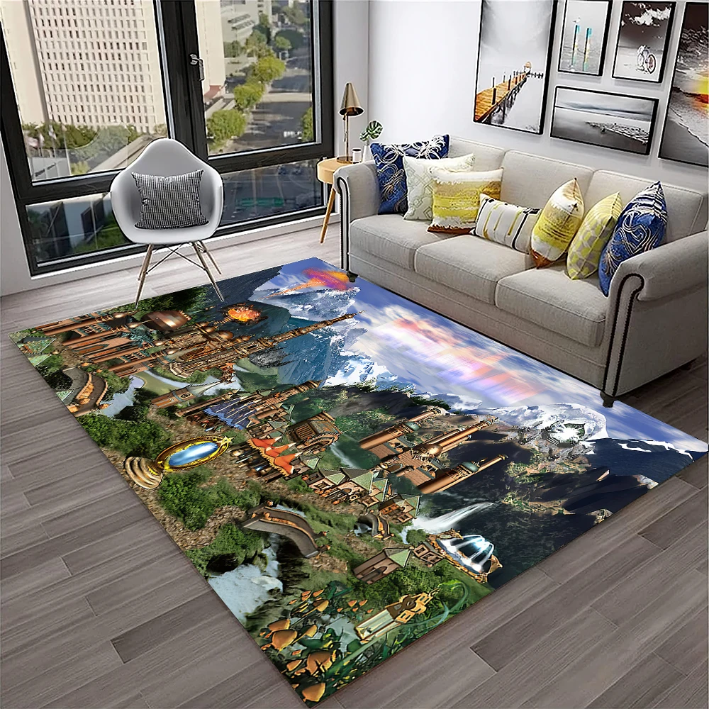 Alfombra Retro de héroes de ju - Home Decor Online Free reseña y precio