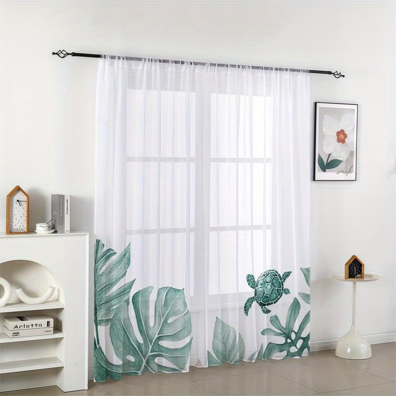 2 Cortinas Transparentes con E - Home Decor Gothic reseña y precio