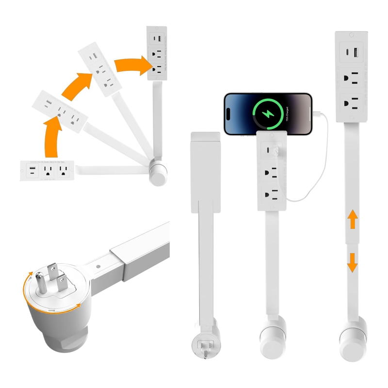 Extensor de Enchufe Eléctrico  - Home Decor Outlet reseña y precio