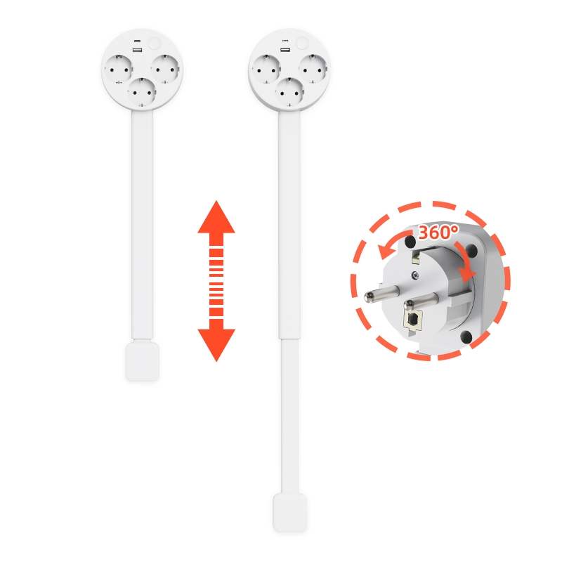 Extensor de Enchufe Eléctrico  - Home Decor Outlet reseña y precio