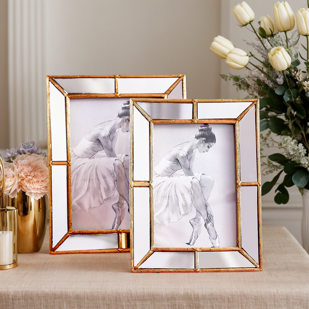 1 unidad, un marco para fotos  - Bamboo Photo Frame reseña y precio