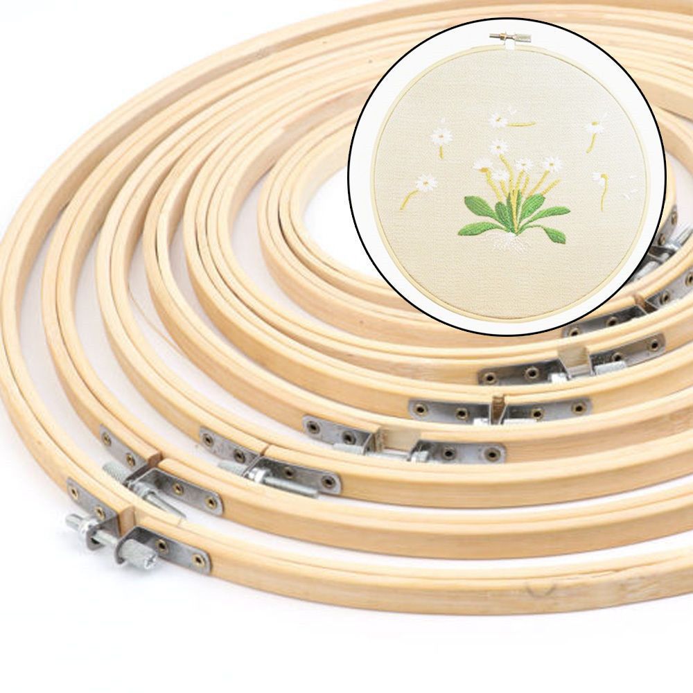 Aro de Bordado de Bambú para P - Bamboo Photo Frame reseña y precio