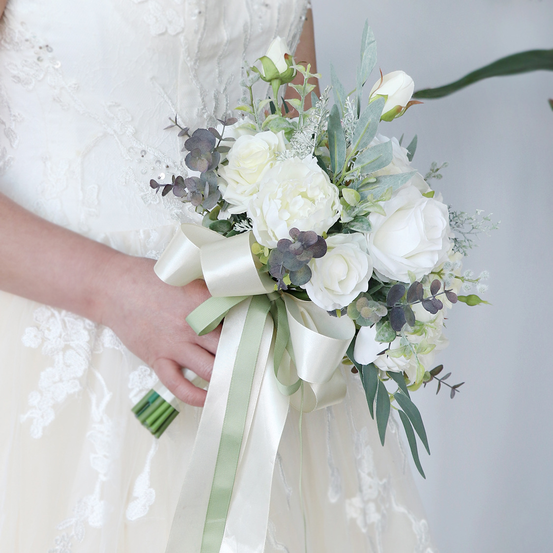 Ramo de novia para bodas al ai - Home Decor Store reseña y precio